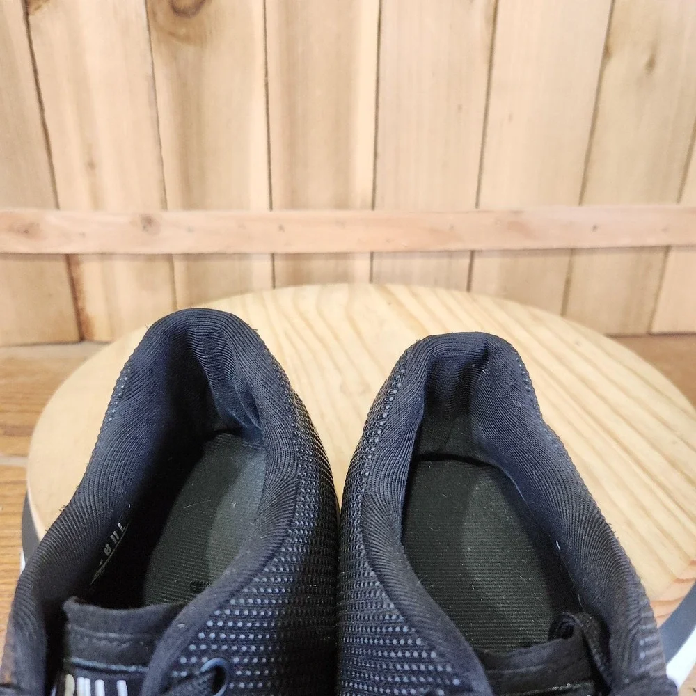 NOBULL Trainer Shoes Mens 10 Black Gray Low Top Gym Training Athletic Sneakers